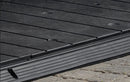 Armadio Porta Attrezzi o Bidoni Differenziata 2 Ante e Coperchio Keter Cortina Mega 190,5x109,3x132,5 cm in Evotech+ Grigio
