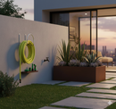 Kit Portatubo da Muro in Acciaio con Tubo 25m e Accessori Agrati