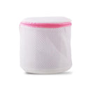 Sacca Salvabiancheria per Lavatrice 20x25 cm a Rete con Cerniera Rosa