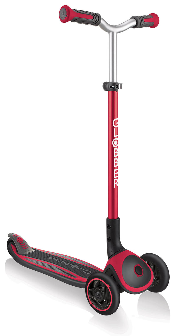 Monopattino 3 Ruote Pieghevole 5 Altezze Max 50 Kg Globber Master Rosso acquista