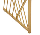 Console Easy 120x40x80 cm in Ferro e MDF e Specchio Oro      