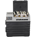 Frigorifero per Auto Barca Camper 62L con Compressore AC/DC 12V e 220V Portatile con Maniglia Grigio