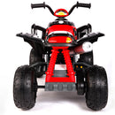 Quad Elettrico per Bambini Moto Moticicletta 6V Atv Rossonero