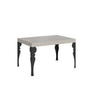 Tavolo Allungabile 130/234x90 cm Paxon Cashmere Gambe Antracite      
