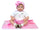 Bambola Reborn Femmina Realistica in Vinile 30cm Seduta Kidfun Real Baby Miranda