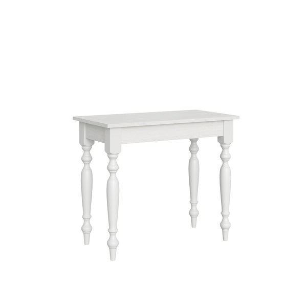 online Consolle Allungabile 90-308x48x77 cm in Nobilitato Bianco