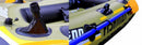 Gommone Tender Gonfiabile 340x142cm Jilong Fishman 400 con Remi e Pompa