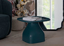 Tavolinetto Gea Blu 48x48x38 cm in Polipropilene Blu      
