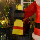 Babbo Natale Gonfiabile H245 cm con Luci a LED 