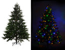 Albero di Natale Luminoso 250 LED H195cm Verde