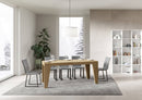 Tavolo Allungabile 160/420x90x77 cm Naxy Premium Quercia Natura  