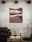 Dipinto su Tela Darky 80x3,7x100 cm in Legno e Tessuto