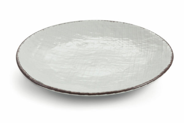 Set 6 Piatti Frutta Ø19,5x3 cm in Gres Villa d'Este Home Tivoli Grigio prezzo