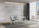 Tavolo Allungabile 120-240x90x78/80 cm Romagna Libra Bianco Frassino