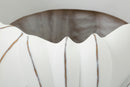 Cachepot Gardy Ø34,5x23,5 cm in Resina Bianco effetto lavato      