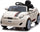 Macchina Elettrica per Bambini Licenza Fiat 500 12V con Telecomando Bianco