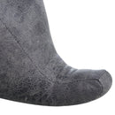 Pouf Poggiapiedi Elefante 72x35x36 cm  Grigio