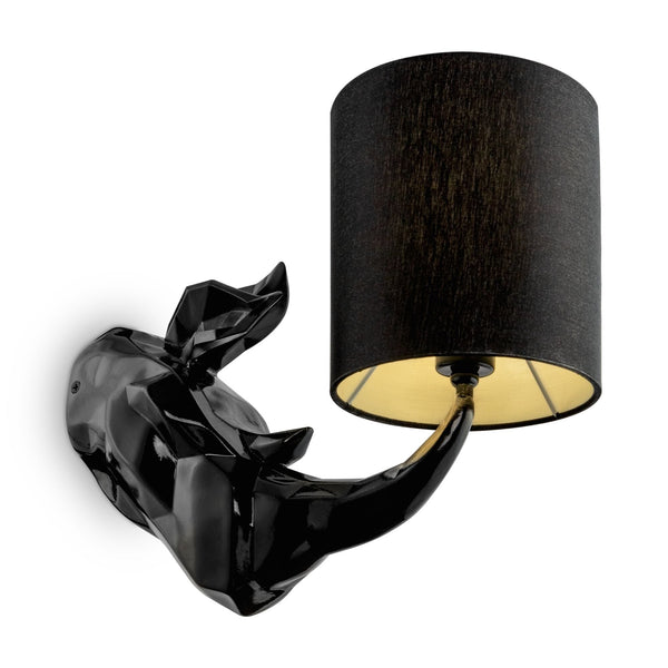 prezzo Lampada da parete Table & Floor in Poliresina Nashorn Nero