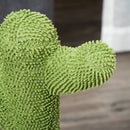 Albero Tiragraffi a Cactus per Gatti 40x40x65 cm in Corda Sisal Verde