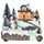 Villaggio Natalizio Luminoso con Movimento e Luci LED Multicolore