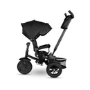 Triciclo Passeggino per Bambini 6 in 1 con Seggiolino Reversibile Qplay Premium Nero