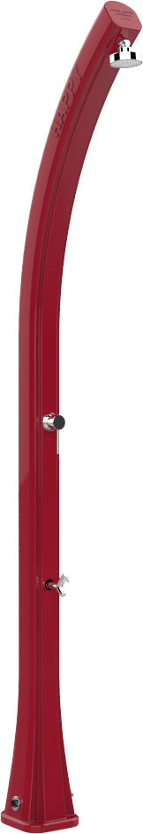 Doccia Solare da Esterno Giardino 23L Miscelatore e Lavapiedi Arkema Happy Cherry online