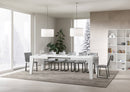 Tavolo Allungabile 180-284x90x77 cm Naxy Bianco Frassino