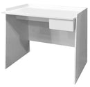 Scrivania 90x60x80 con Cassetto in MDF Bianco
