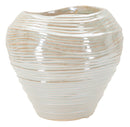 Vaso Perly Round Ø22x20 cm in Ceramica Perla      