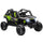 Macchina Elettrica per Bambini 3-5 Anni 12V con Licenza Kawasaki Doppio Motore Telecomando e Musica Nero