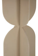 Console Dune 120x40x75,5 cm in Ferro Crema      