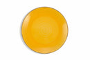Set 6 Piatti Frutta Ø19x2,5 cm in Gres Villa d'Este Home Tivoli Baita Giallo