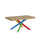 Tavolo Allungabile 160-264x90x77 cm Volantis Quercia Naturale
