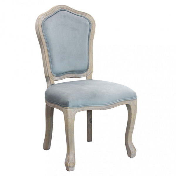 Sedia Charlene 52x50x100 h cm in Legno Grigio sconto