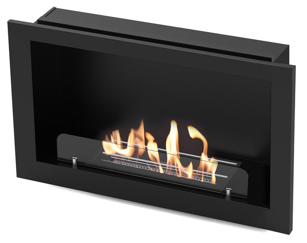 Camino a Bioetanolo da Incasso 84x54x26 cm 4,11kW Nero sconto