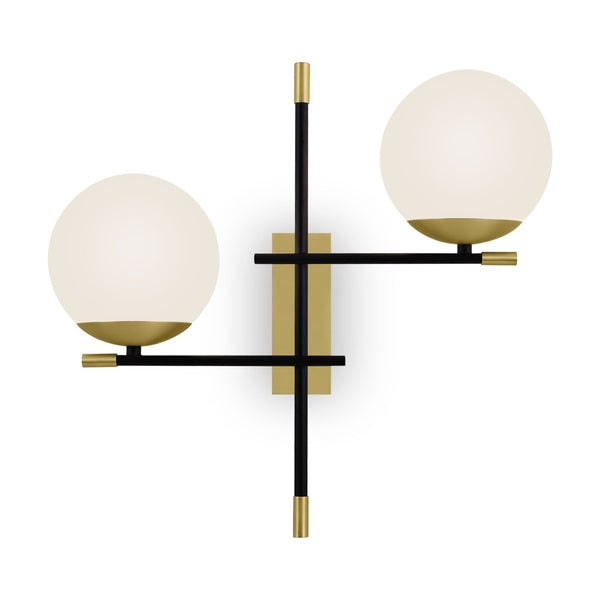 Lampada da parete Modern in Metallo e Vetro Nostalgia Opaco Oro sconto