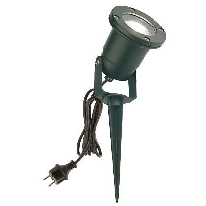 Faro Faretto con Picchetto Ip44 Gu10 50W 220V Colore Nero per Esterno Linea Spot Sovil acquista