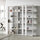 Libreria Moderna 5 Ripiani 178x36x204 cm in nobilitato Bianco