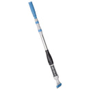 Aspirapolvere per Piscina Portatile Ø6x106-162 cm con Asta a 3 Livelli Blu e Bianco