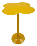 Tavolo Bar Clox Senape 60x0x60 cm in Metallo Senape      