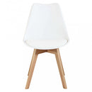 Sedia Marsiglia 48x43x82 h cm in Legno Bianco