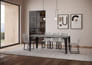 Consolle Allungabile 90-300x40x77 cm in Nobilitato Grigio