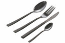 Servizio Set di Posate 24 Pezzi in Acciaio Nero Lucido Villa d'Este Home Tivoli Modern