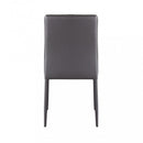 Sedia Blossom 41x50x91 h cm in Similpelle Marrone