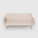 Divano Letto Clic Clac 182x64x80 cm in Tessuto Beige