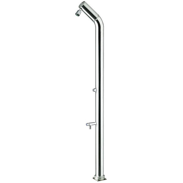 Doccia da Giardino Temporizzatore e Lavapiedi ATI Docce UNI-1P Inox Anodizzato prezzo