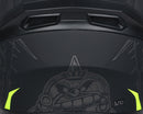 Casco Integrale per Scooter Visiera Lunga CGM Indian 316S Giallo Fluo Opaco Varie Misure
