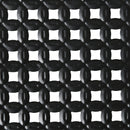 Portapiante per Ringhiera 100x31x12 cm in Metallo Nero