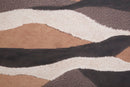 Dipinto su Tela Darky 80x3,7x100 cm in Legno e Tessuto