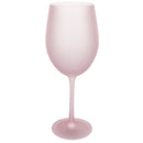 Set 6 Calici Frosted Happy Hour Provence in Vetro VdE Tivoli 1996 Lavanda